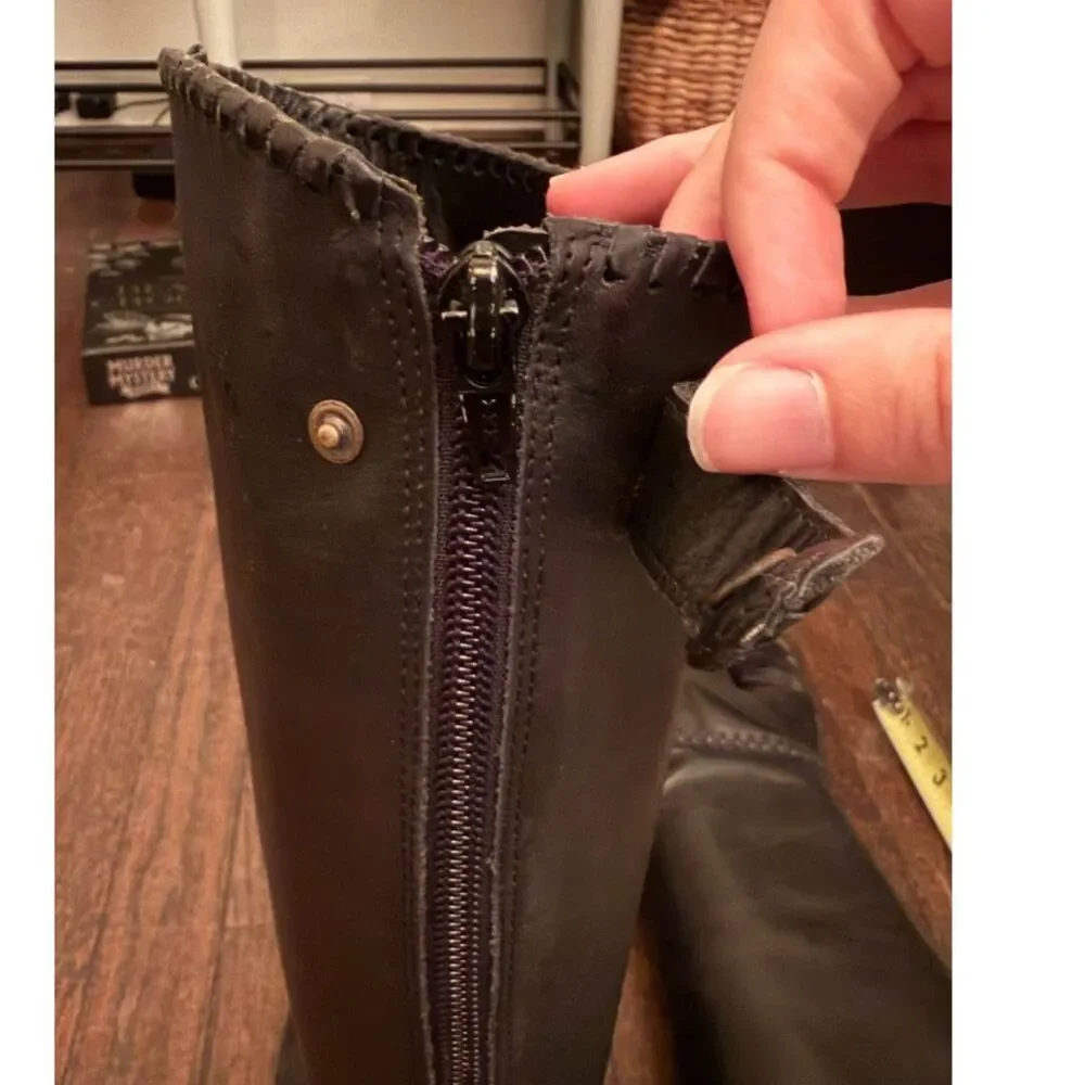 Jack Rogers Riding Boots with Zipper on the Back | Size 9.5 M